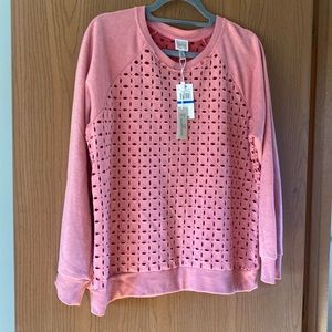 Pink XL sweatshirt NWT